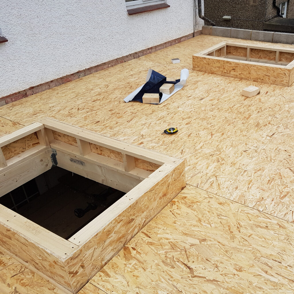 flat roof